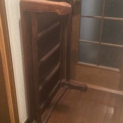 唐木 テーブル ビンテージ 座卓 ローテーブルの画像