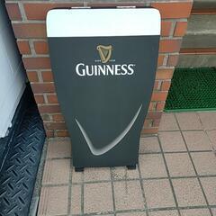 GUINNESSギネス木製立て看板　メニューボード インテリア雑貨展示　ウェルカムボードの画像
