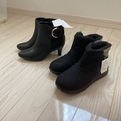 新品ブーツ2足セット✨