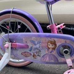 16インチ 子供用自転車 補助輪付きソフィア＆スカイ ピンク