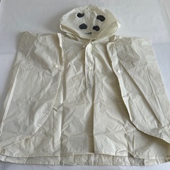 カッパ　雨具　パンダ　ポンチョ