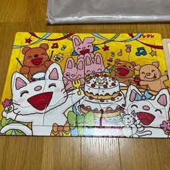 ノンタンのパズル2つと収納袋の画像