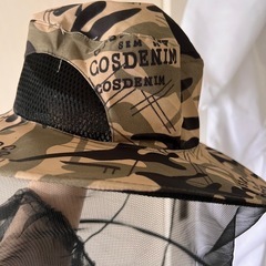 【取引中】ハチ駆除用　作業用帽子　フリーサイズの画像