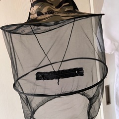 【取引中】ハチ駆除用　作業用帽子　フリーサイズの画像