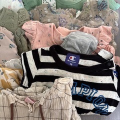 夏用ベビー服13枚セットの画像