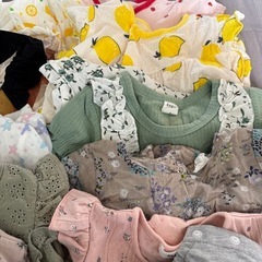夏用ベビー服13枚セットの画像