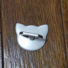 猫　スマホリング？　ネコ　ねこの画像