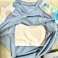 ★子供 160水着  水色 ★の画像