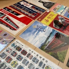 鉄道会社クリアファイル12点の画像