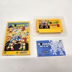 FC ファミコンソフト ボンバーマン2 BOMBER MANⅡ 箱 説明書付き