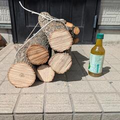 クヌギの薪その②の画像