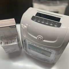 ★voice タイムレコーダー VT-1000 取説あり タイムカード付属 店舗用品★の画像