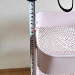 IKEA ロースコグワゴンピンク廃盤カラー (ゆり) 西武園の収納