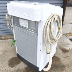 【20250423受付終了・J売】日立・全自動電気洗濯機・ビートウォッシュ・7.0㎏・2021年製・風呂水汲み取りホース付・BW-V70F・No.230801-82の画像