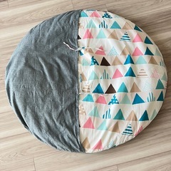 せんべい布団 ベビー 高岡屋 カバーセット 直径100cm の画像
