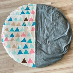 せんべい布団 ベビー 高岡屋 カバーセット 直径100cm 