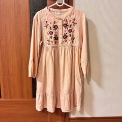 branshes ブランシェス 刺繍ワンピース