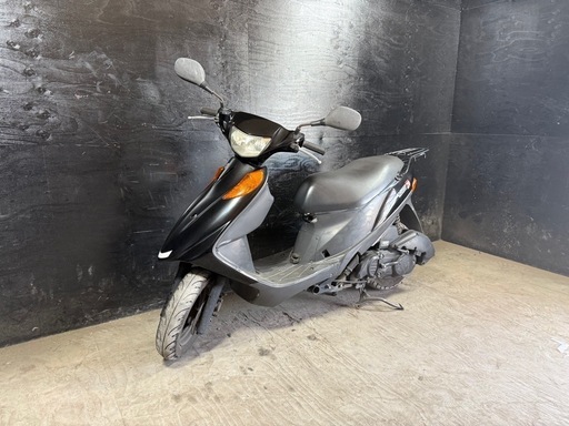 ★支払総額7.5万円★買取強化中！！まずは簡単無料査定から！ スズキ  アドレスV125 黒 CF4EA 人気のワンツー！4ストインジェクション！ 通勤、通学に♪