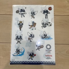 東京2020クリアファイル2枚セットの画像