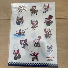 東京2020クリアファイル2枚セットの画像