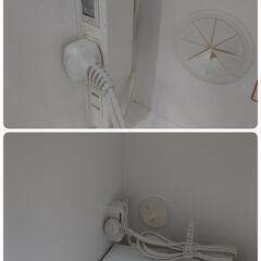 ジモティー見た！で5%OFF【キッチンボード】ニトリ レンジボード 食器棚 耐震ロック :ダークブラウンの画像