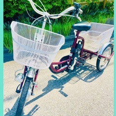電動アシスト大人気　アクティブプラス911 電動三輪自転車