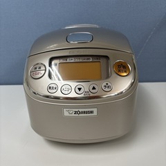 I375 🌈 ZOJIRUSHI 圧力IH炊飯ジャー 3合炊き ⭐ 動作確認済 ⭐ クリーニング済の画像