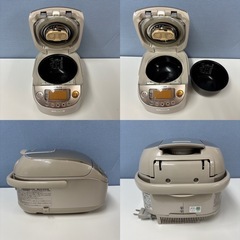 I375 🌈 ZOJIRUSHI 圧力IH炊飯ジャー 3合炊き ⭐ 動作確認済 ⭐ クリーニング済の画像