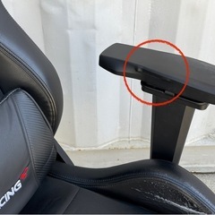 無料で❗️AKレーシング◇ゲーミングチェア◇ハイバックチェア◇訳あり◇差し上げますの画像