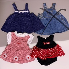 【写真追加】70cm服まとめ売りの画像