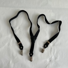 サスペンダー　黒