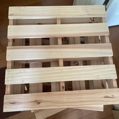 シングル　スノコベッドの画像
