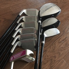 値下げ【中古】レディースゴルフセット 初心者用 プロゴルファー推奨の画像