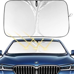 未使用　折り畳みサンシェード　日除　車　陽灼け
