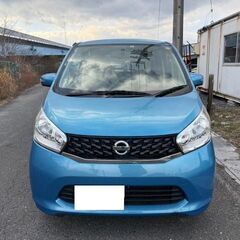 H.25(2013)年 日産 デイズ X ブルー 走行93,400km の画像