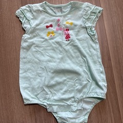 ミキハウス　ロンパース　ボディシャツ　ショートオール の画像