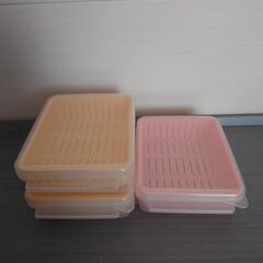 Used フェリシモ　冷凍レンジ容器 ×3