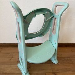 トイトレ ステップ付き補助便座
