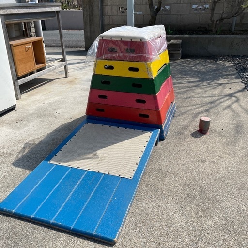 木製跳び箱踏み台セット