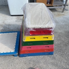 木製跳び箱踏み台セットの画像