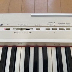 YAMAHA電子ピアノの画像