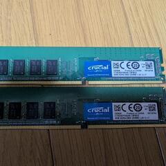【DDR4メモリ】4G 2枚