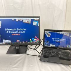 《決まりました》JT569 I.O DATA LCD-MF244EDSB TFT23.8型ワイド 液晶モニター 年式不明 スピーカー標準搭載 ブラック 通電動作OK 中古現状品 現地引き取りのみの画像