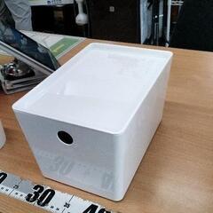 0421-498 IKEA クッギス 蓋付き収納箱