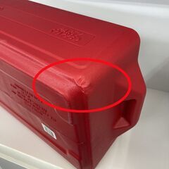 廃番 Coleman PARTY STACKER モデル6225 赤 レッド パーティースタッカー クーラーボックス キャンプ アウトドア BBQ 札幌市手稲区の画像