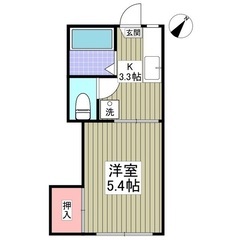 🌈フリーレント1ヶ月！敷金＆礼金ゼロ！🌈『サンライズコーポ　幕張本郷Ⅱ 106』M 1gvj76の画像