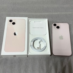 iPhone13 256GB SIMフリー ピンク Applecare+有効 (みゃ iPhone13 256GB SIMフリー ピンク Applecare+有効 (みゃ