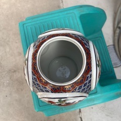 昭和レトロ 明陶 花瓶 花器の画像