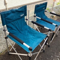 コールマン　スリムキャプテンチェア　2脚　の画像