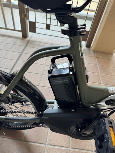Panasonic パナソニック 電動アシスト付 折り畳み 自転車 オフタイム 